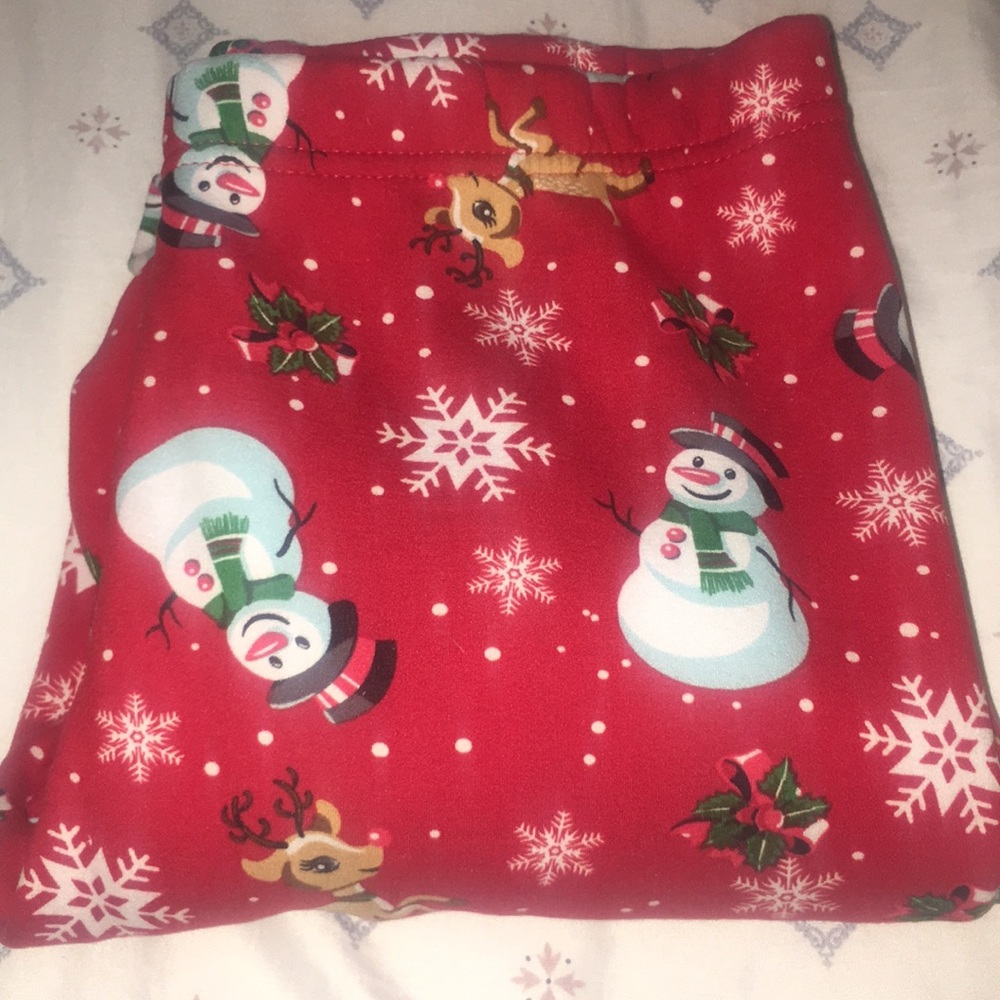 COMFY WINTERTIME FLEECE LEGGINGS